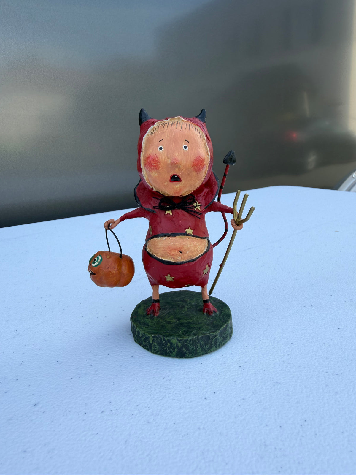 Lil’ Devil Halloween Figurine— Lori Mitchell Halloween Figurine