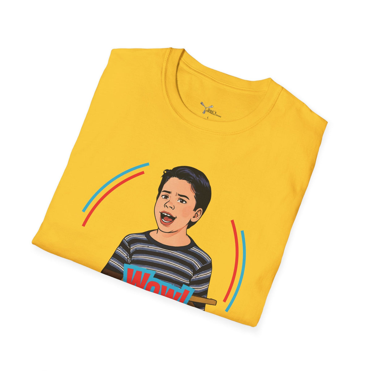 “Wow, Look at Him Go!” Skateboard Kid T-Shirt