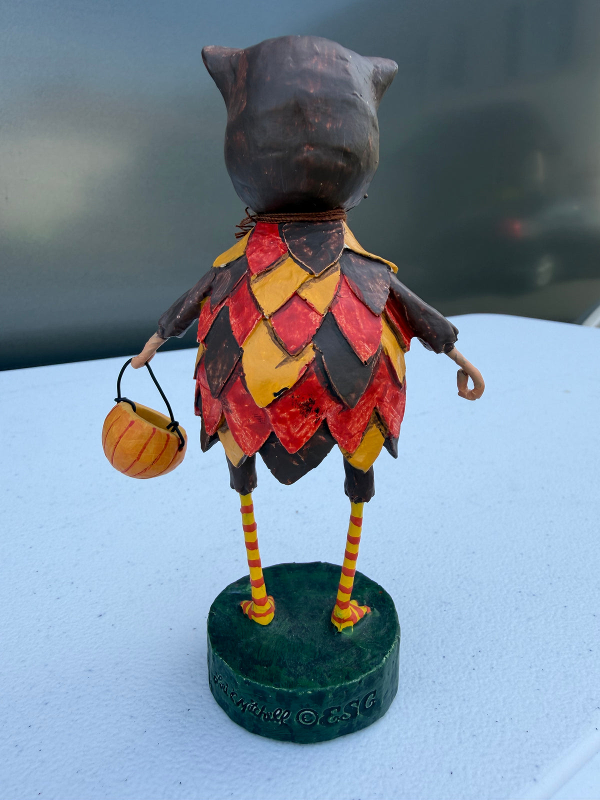 Hoot-N-Hollar — Lori Mitchell Halloween Figurine