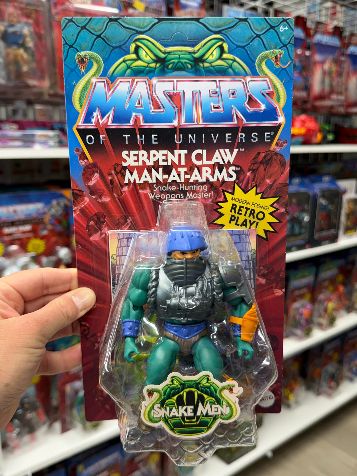 Serpent Claw Man-at-Arms – Masters of the Universe Origins Action Figure