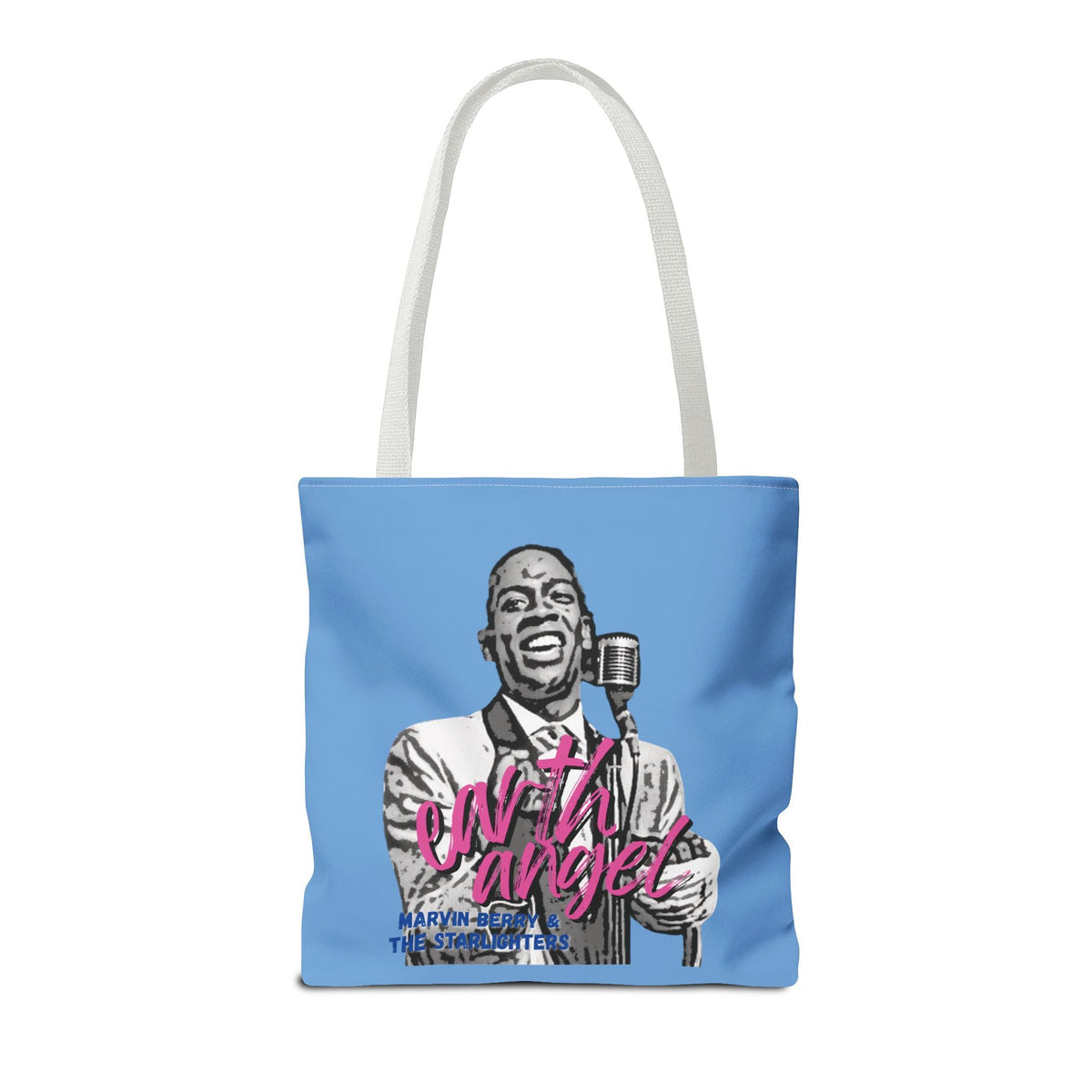 Marvin Berry “Earth Angel” Tote Bag | Starlighters Graphic Tote