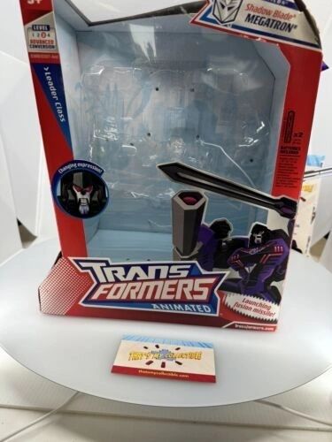 2008 TRANSFORMERS ANIMATED LEADER MEGATRON! With Instructions And Cannon!