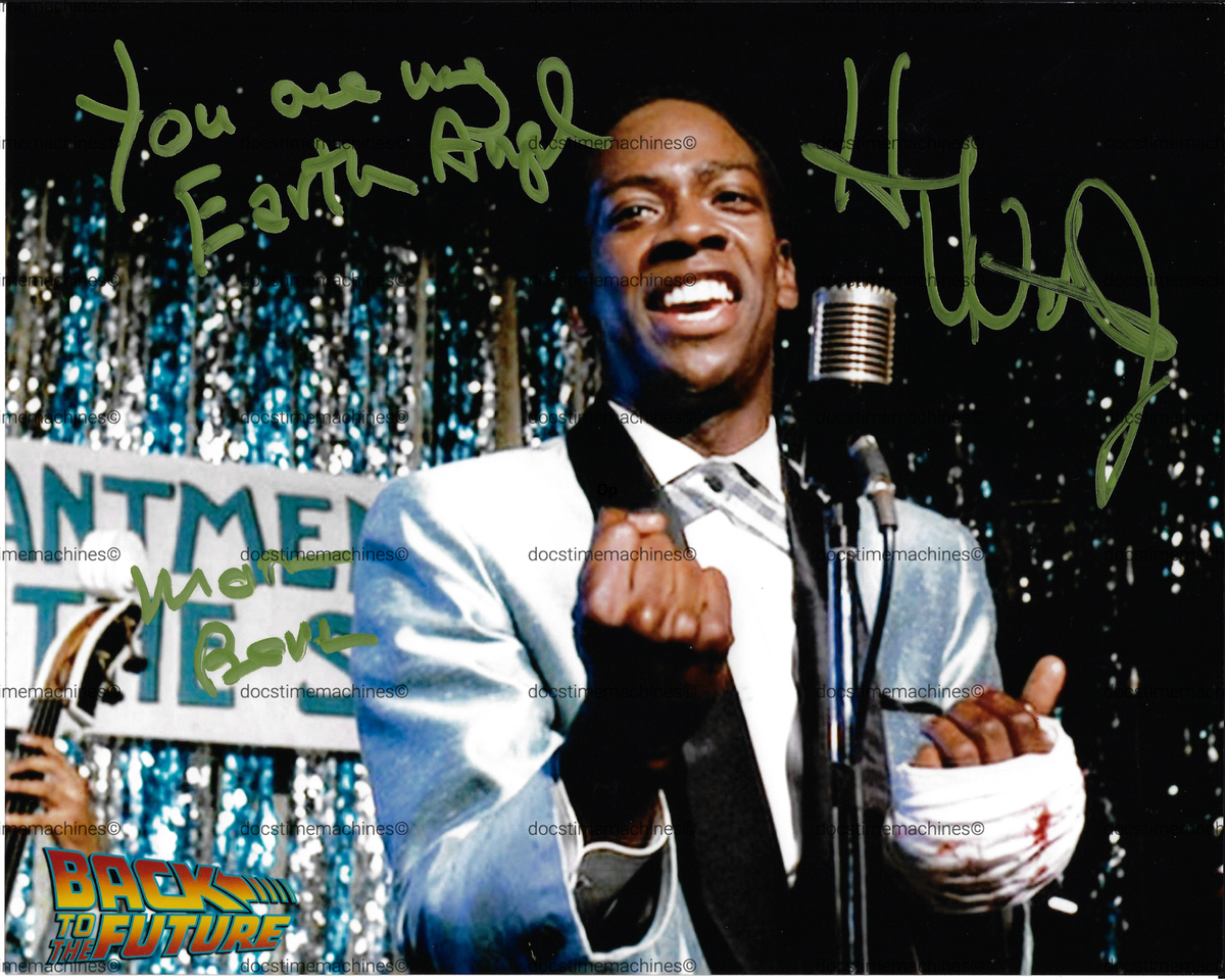 Harry Waters Jr. as Marvin Berry “Earth Angel” Signed 8x10 Photo