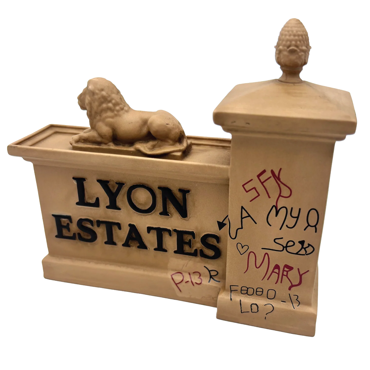 Back to the Future - Lyon Estates Gate Scaled Prop Replica