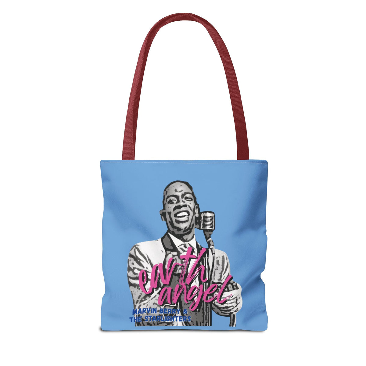 Marvin Berry “Earth Angel” Tote Bag | Starlighters Graphic Tote