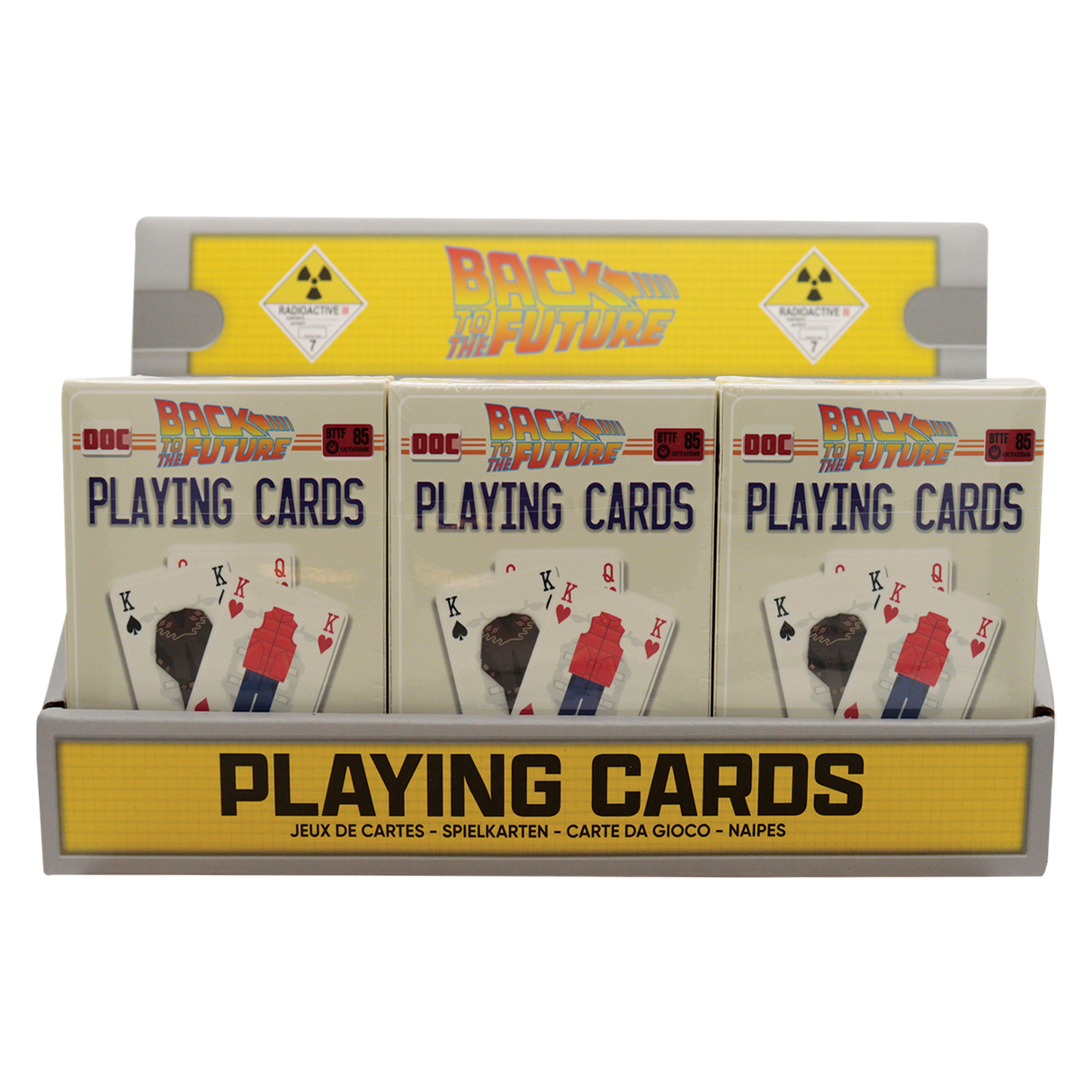 Fanattik Back to the Future Playing Cards