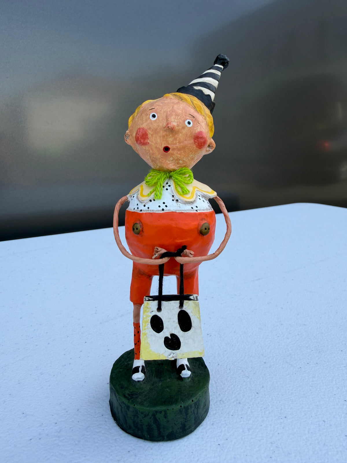 All Hallow’s Party Boy — Lori Mitchell Halloween Figurine