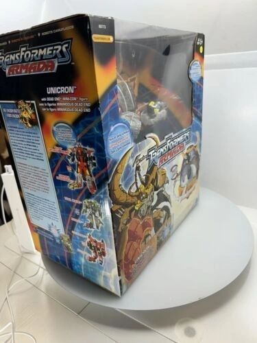 Unicron W/ Dead End Mini Con Transformers Armada Action Figure Hasbro 2003
