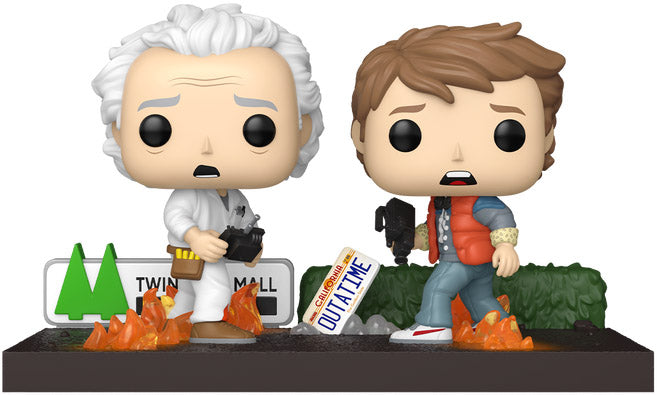Funko POP! Moment: Back to the Future Doc & Marty at Twin Pines Mall