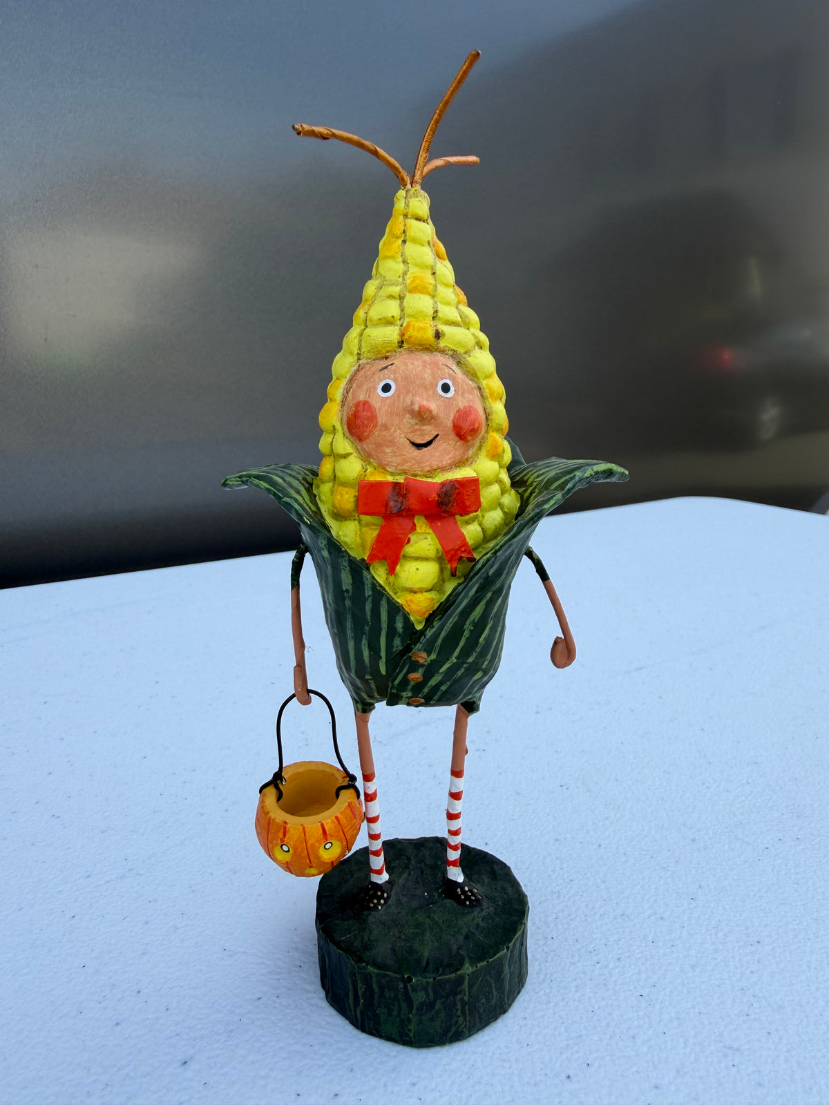 Corny Guy — Lori Mitchell Halloween Figurine