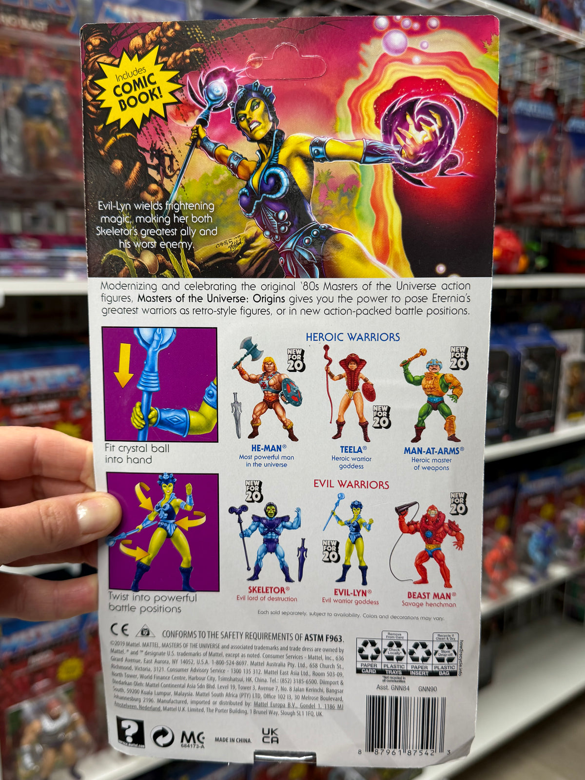 Evil-Lyn – Masters of the Universe Origins Action Figure – Yellow Version