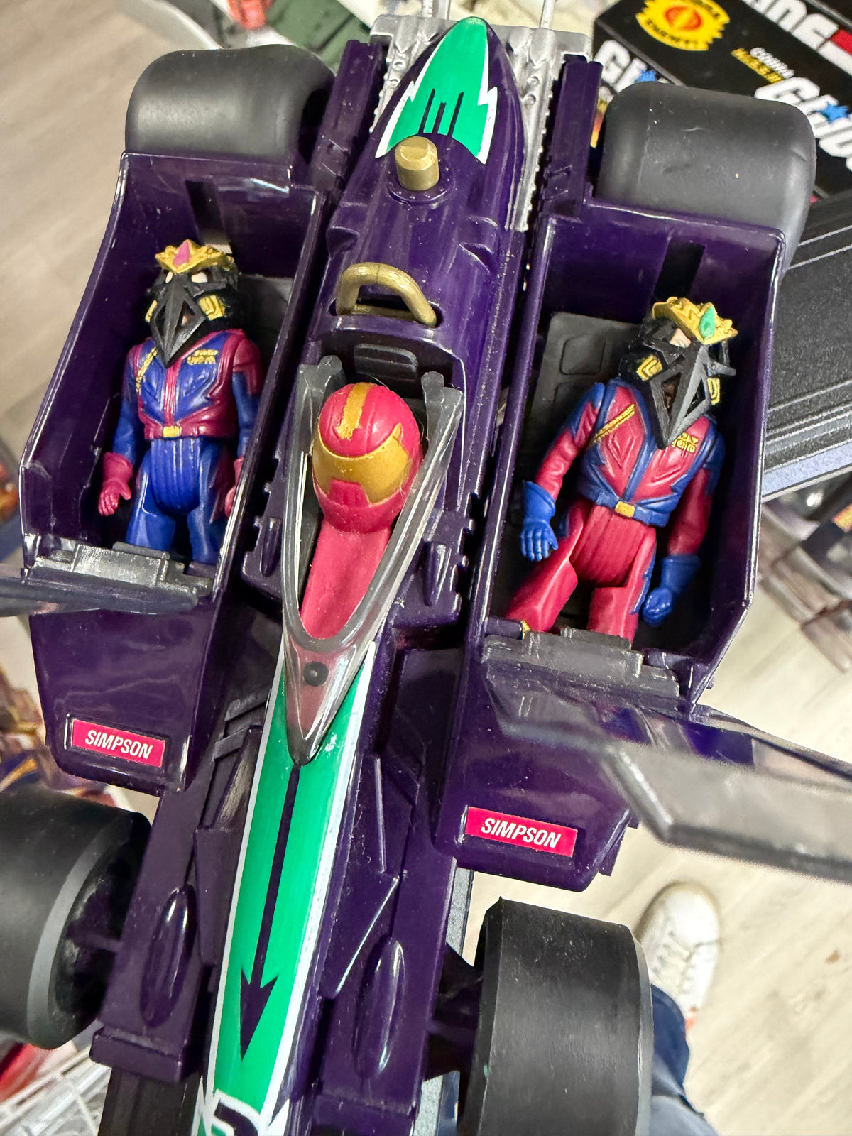 M.A.S.K Buzzard Race Car - Complete - 1987 - Complete