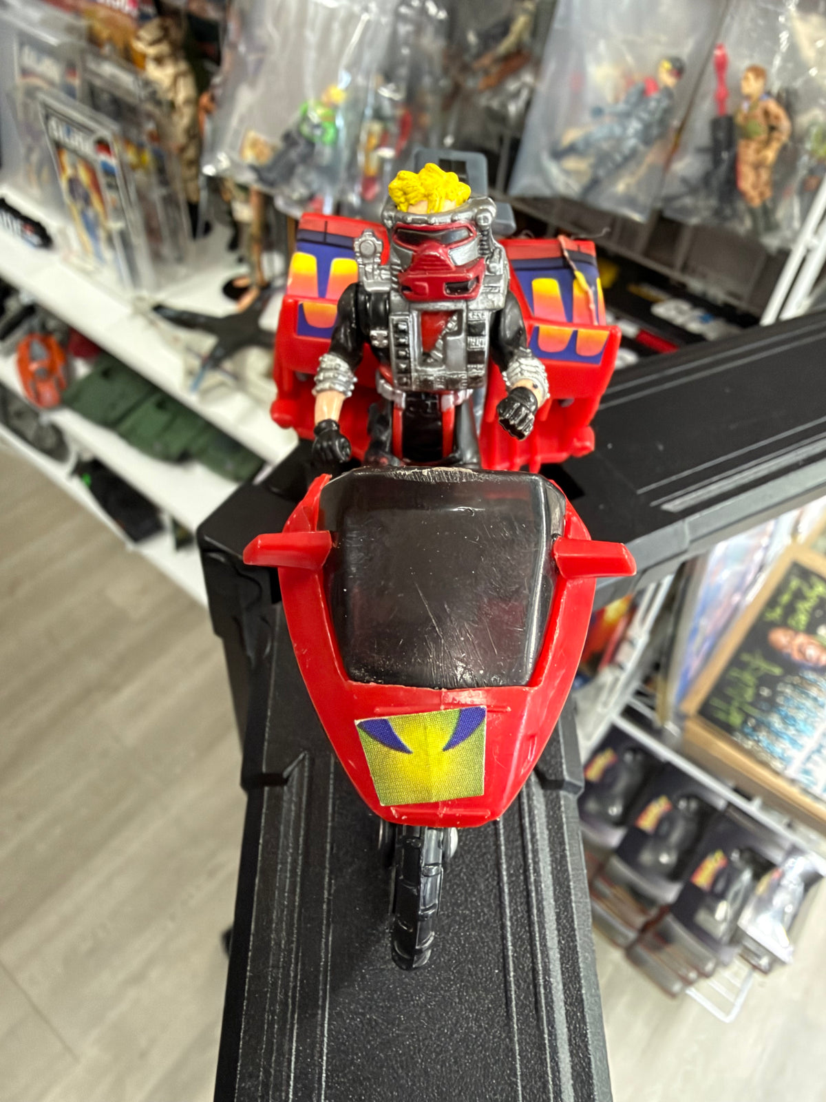 M.A.S.K Vampire Motorcycle with Floyd Malloy - 1986 - Complete