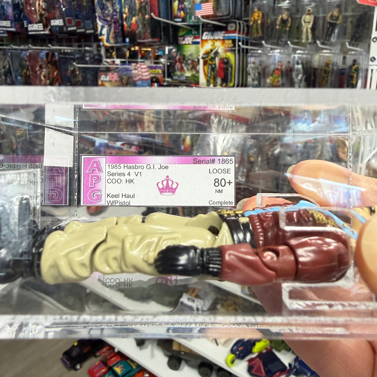 Keel-Haul – G.I. Joe 1985 Graded 80+ Loose Figure