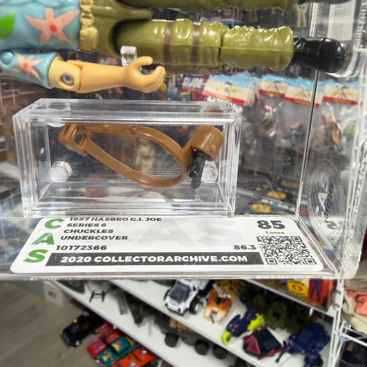 Chuckles – G.I. Joe 1987 CAS 85 Graded Loose Figure