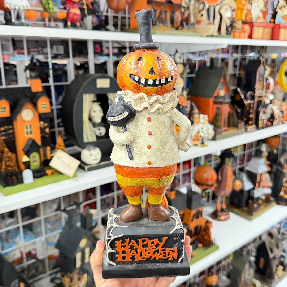 Bethany Lowe "Jolly Jack Clown" Halloween Figurine by Vickie Smyers