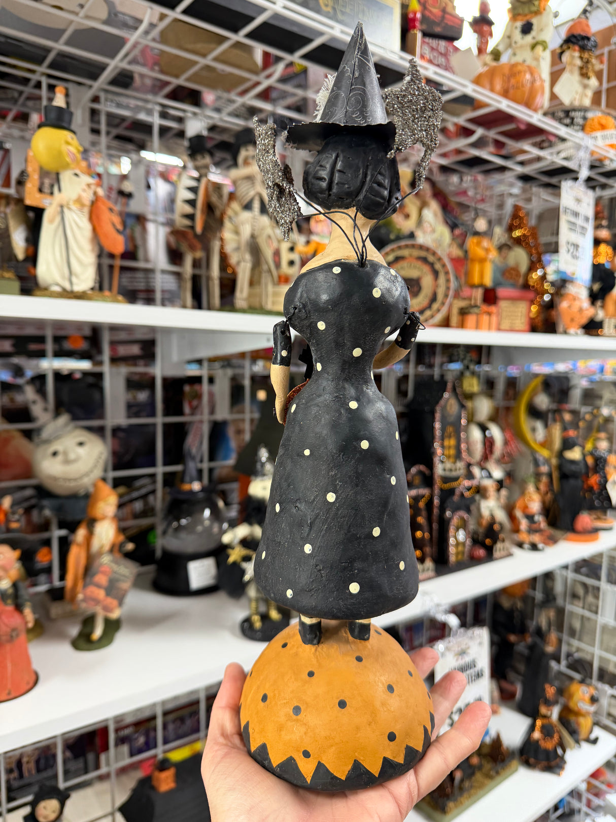Halloween Star Witch on Orange Base — Nicol Sayre