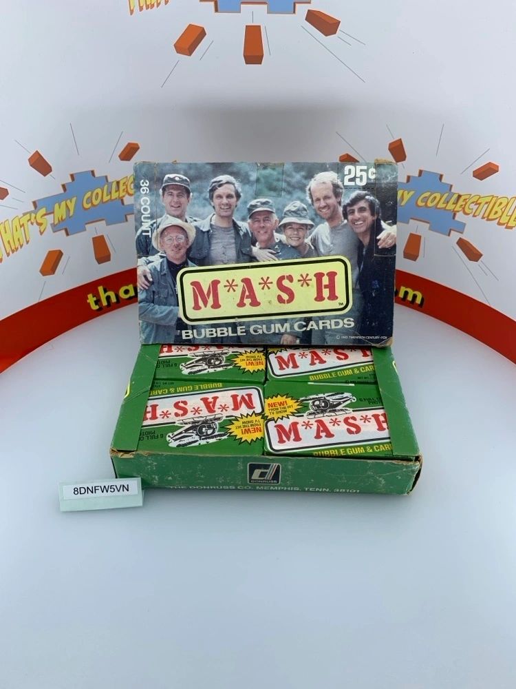 MASH Bubble Gum Cards