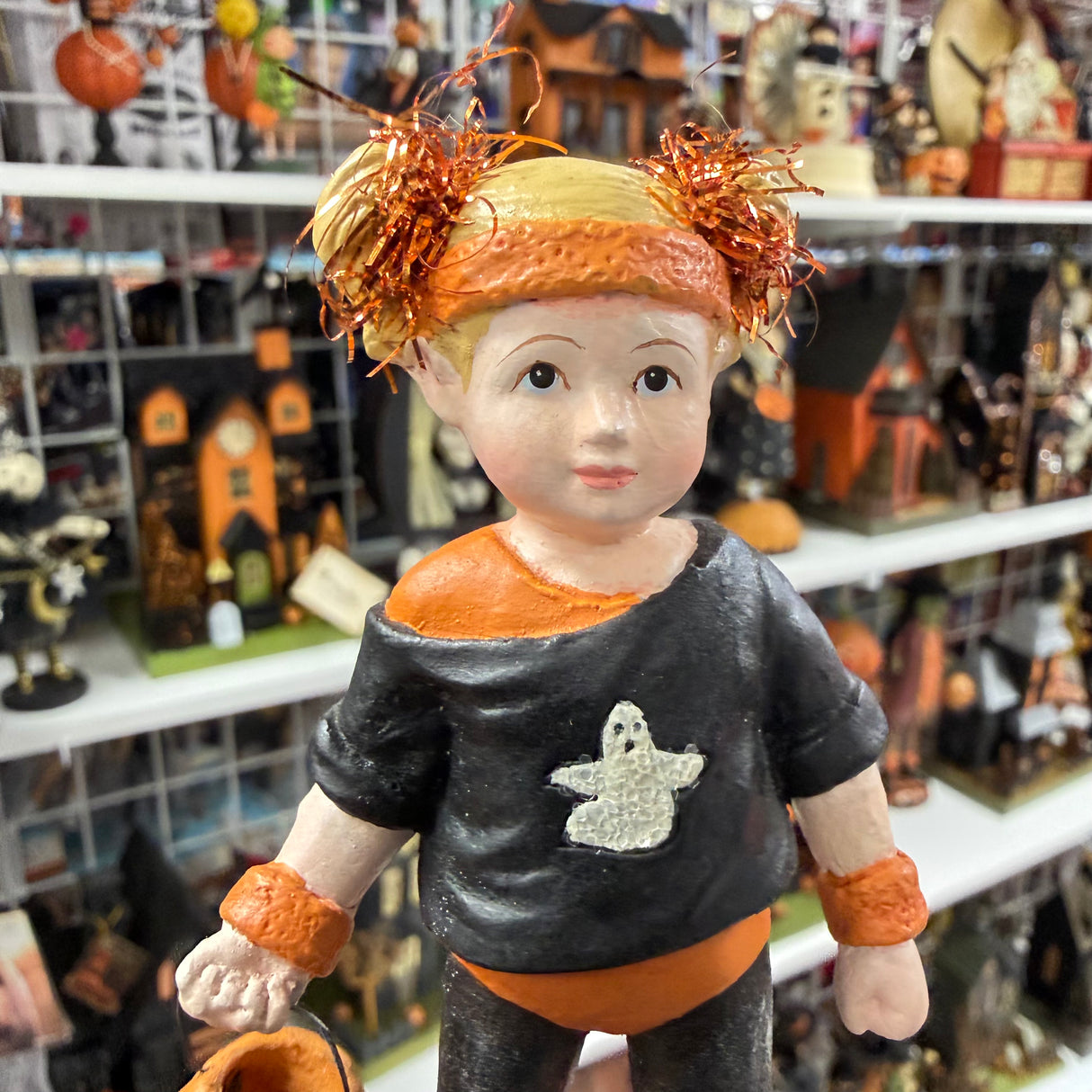 Halloween Work Out Babe Figurine — Bethany Lowe