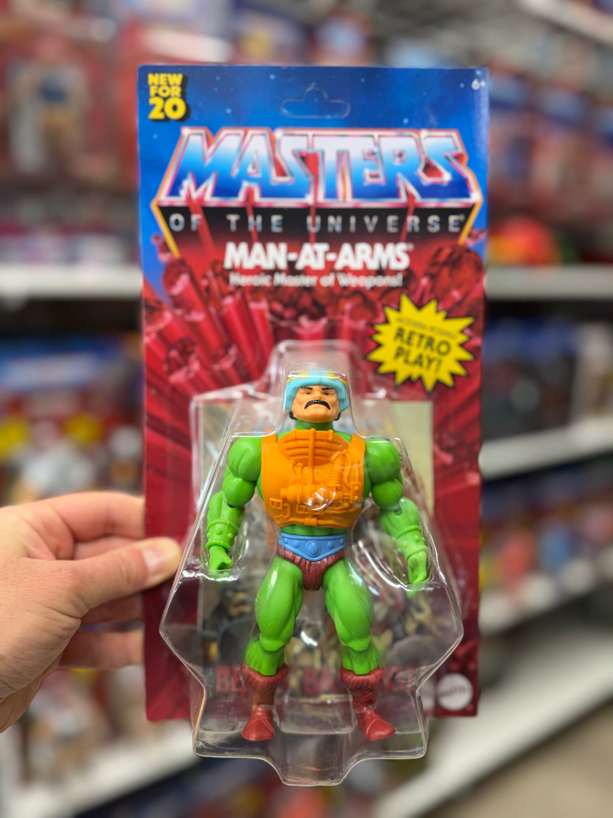 Man-at-Arms – Masters of the Universe Origins Action Figure