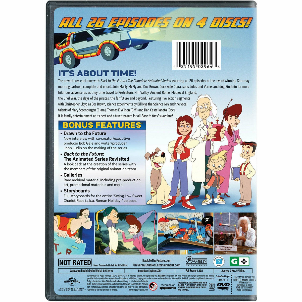 Back to the Future: The Complete Animated Series (DVD) [2015]