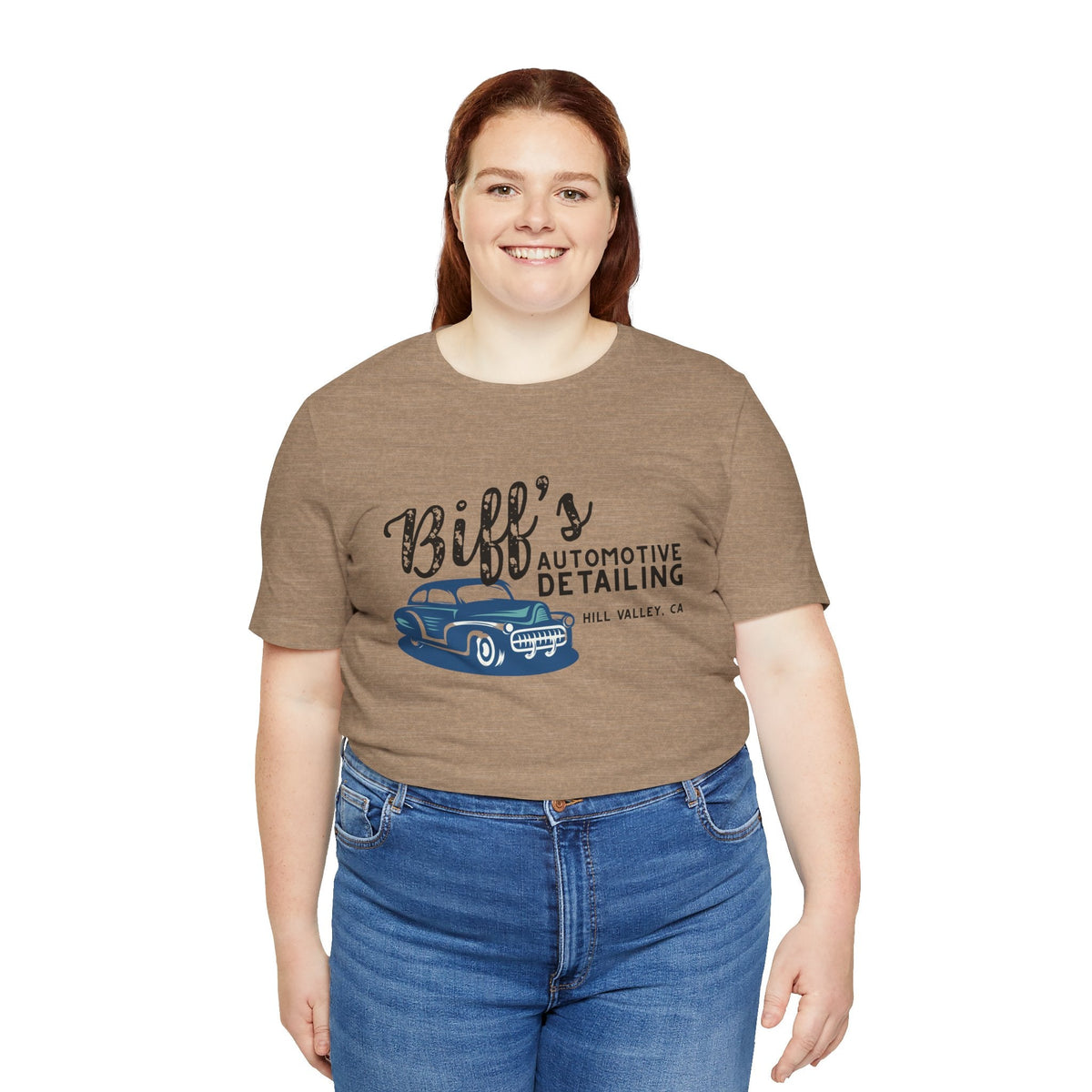Biff’s Automotive Detailing Graphic Tee | Retro Movie Car Fan Shirt