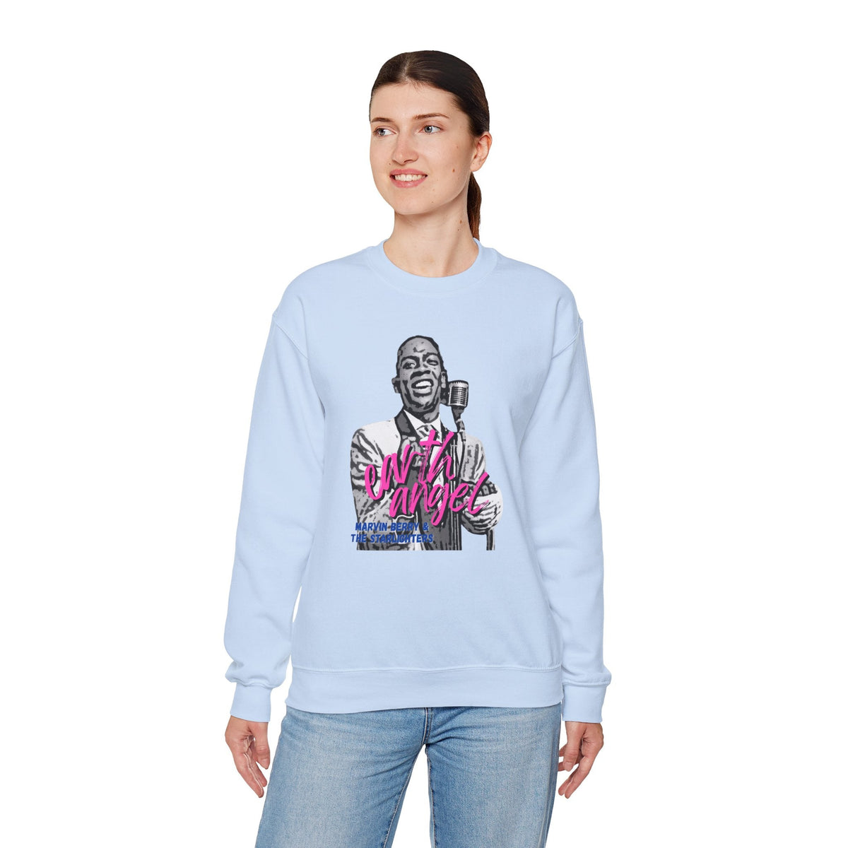 Marvin Berry “Earth Angel” Crewneck Sweatshirt | Starlighters Fan Merch