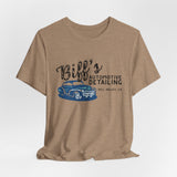 Biff’s Automotive Detailing Graphic Tee | Retro Movie Car Fan Shirt