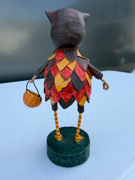 Hoot-N-Hollar — Lori Mitchell Halloween Figurine