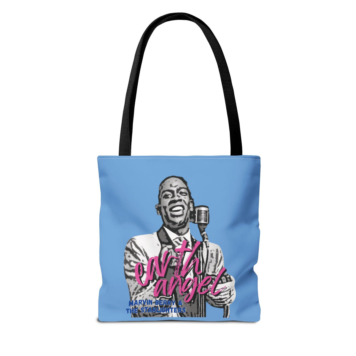 Marvin Berry “Earth Angel” Tote Bag | Starlighters Graphic Tote