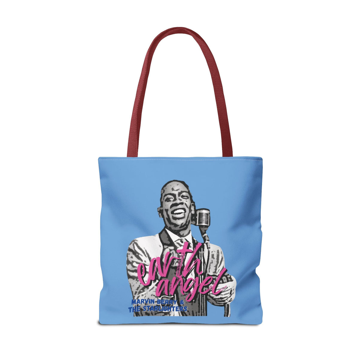 Marvin Berry “Earth Angel” Tote Bag | Starlighters Graphic Tote