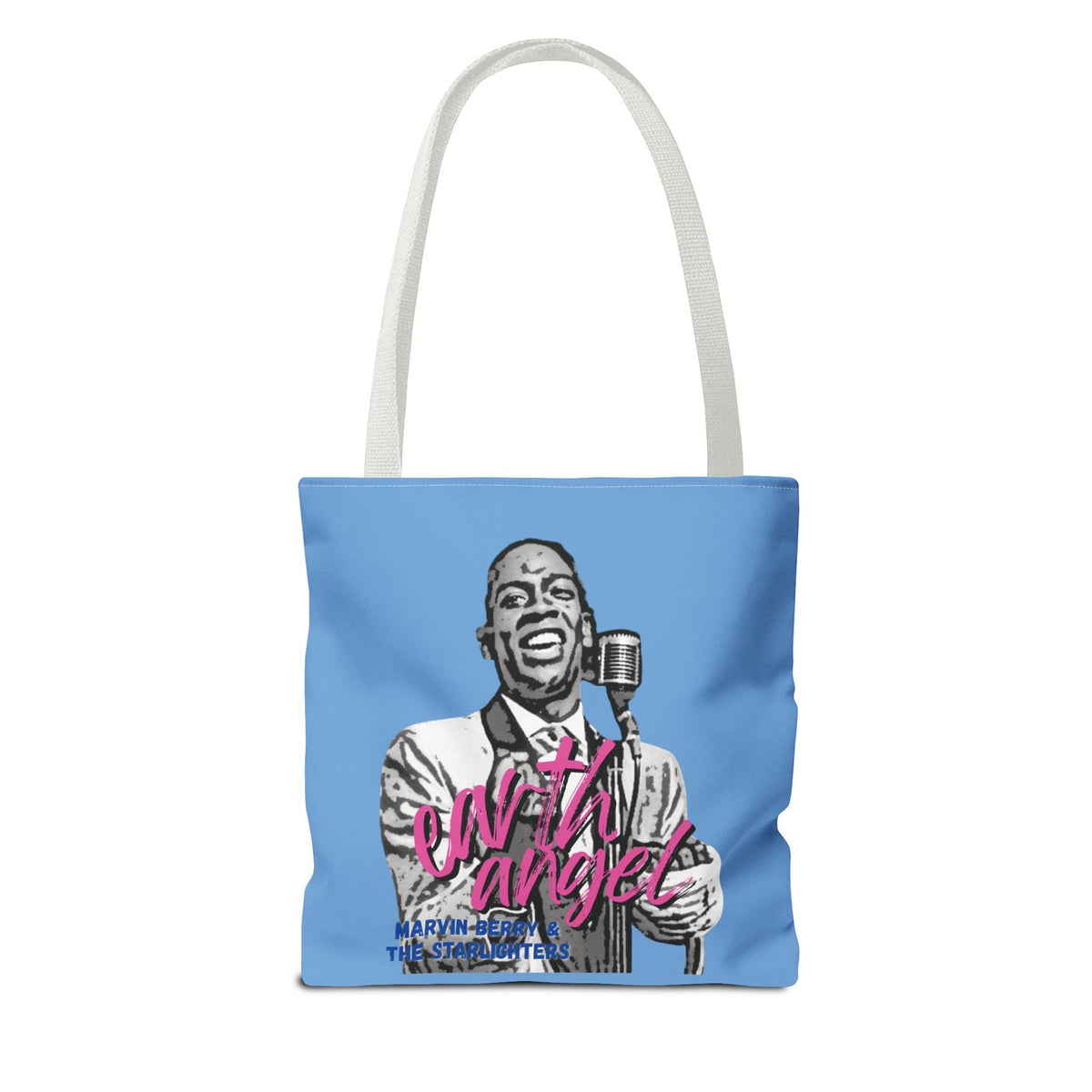 Marvin Berry “Earth Angel” Tote Bag | Starlighters Graphic Tote