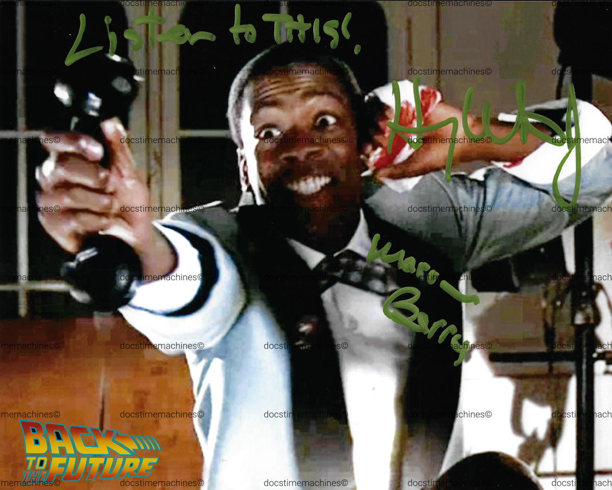 Harry Waters Jr. as Marvin Berry “Listen to This!” Signed 8x10 Photo