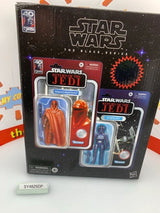Star Wars The Black Series Carbonized Collection Emperor’s Royal Guard and Tie Pilot, ROTJ Action Figures