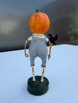 Pumpkin Lad — Lori Mitchell Halloween Figurine