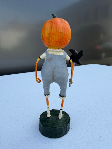 Pumpkin Lad — Lori Mitchell Halloween Figurine