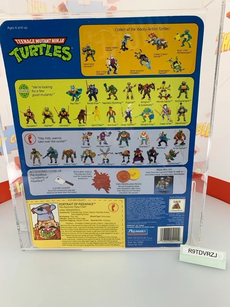 TMNT Pizza Face Graded