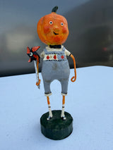 Pumpkin Lad — Lori Mitchell Halloween Figurine