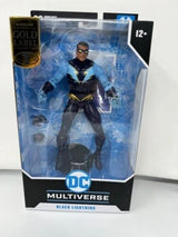 McFarlane Toys DC Multiverse Black Lightning (Final Crisis) Gold Label 7 in...
