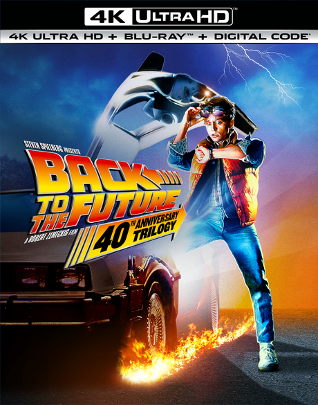 Back to the Future 40th Anniversary Trilogy (4K Ultra HD + Blu-ray™ + Digital Code) [2025]