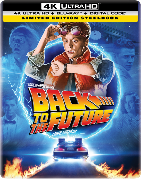 Back to the Future Limited Edition Steelbook (4K Ultra HD + Blu-ray™ + Digital Code) [2025]