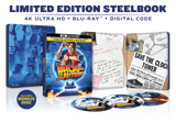 Back to the Future Limited Edition Steelbook (4K Ultra HD + Blu-ray™ + Digital Code) [2025]