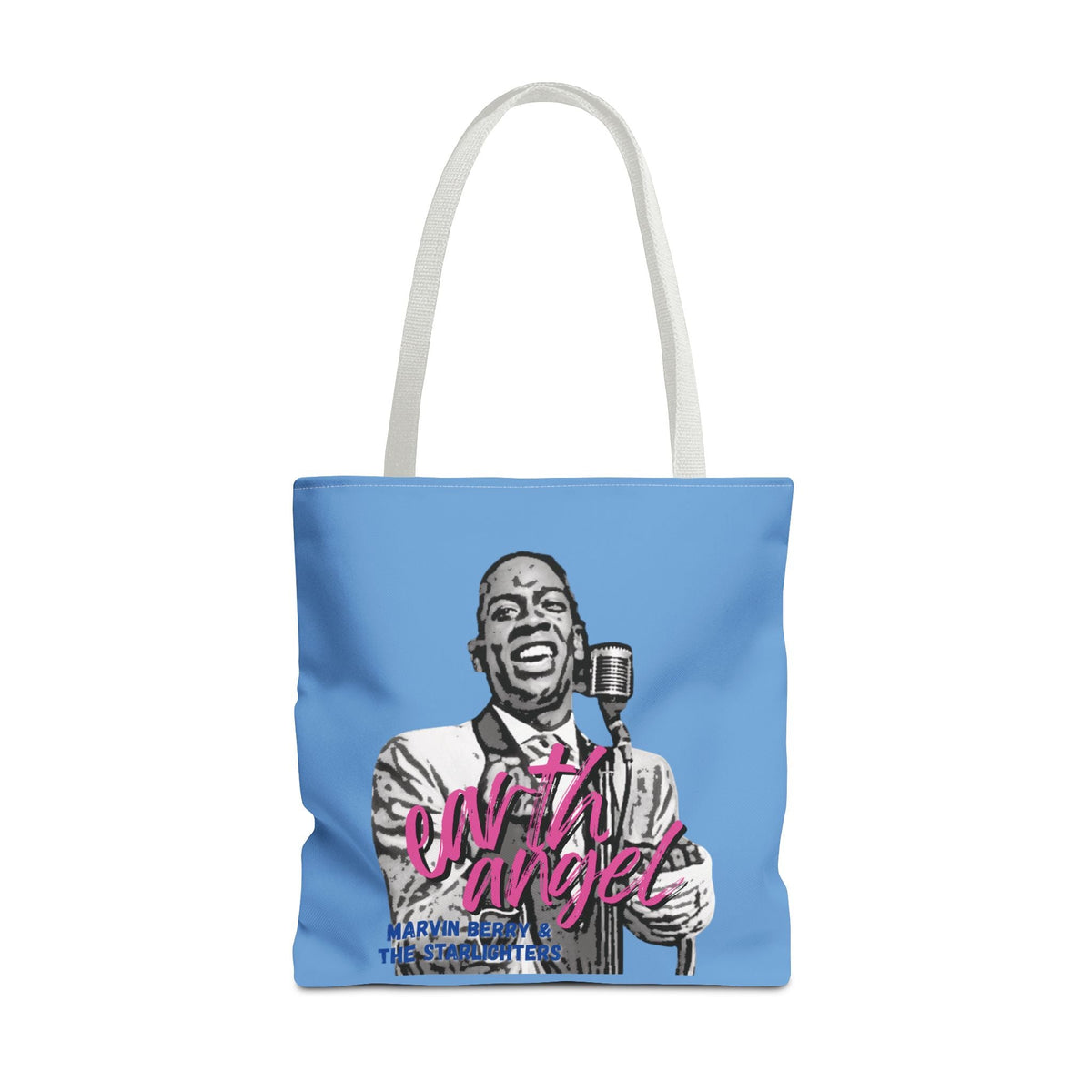 Marvin Berry “Earth Angel” Tote Bag | Starlighters Graphic Tote