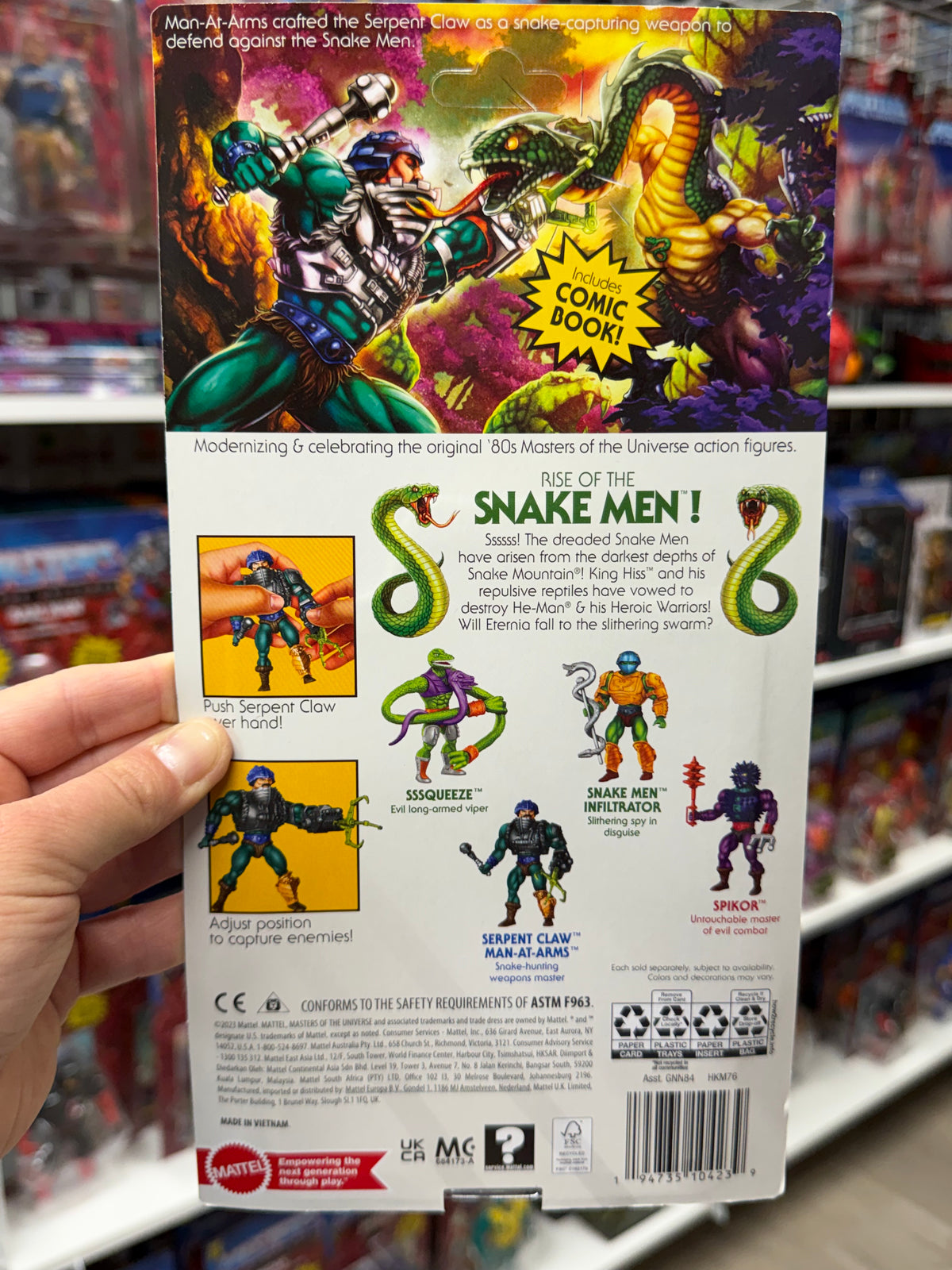 Serpent Claw Man-at-Arms – Masters of the Universe Origins Action Figure