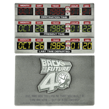 Back to the Future 40th Anniversary Time Circuits Ingot