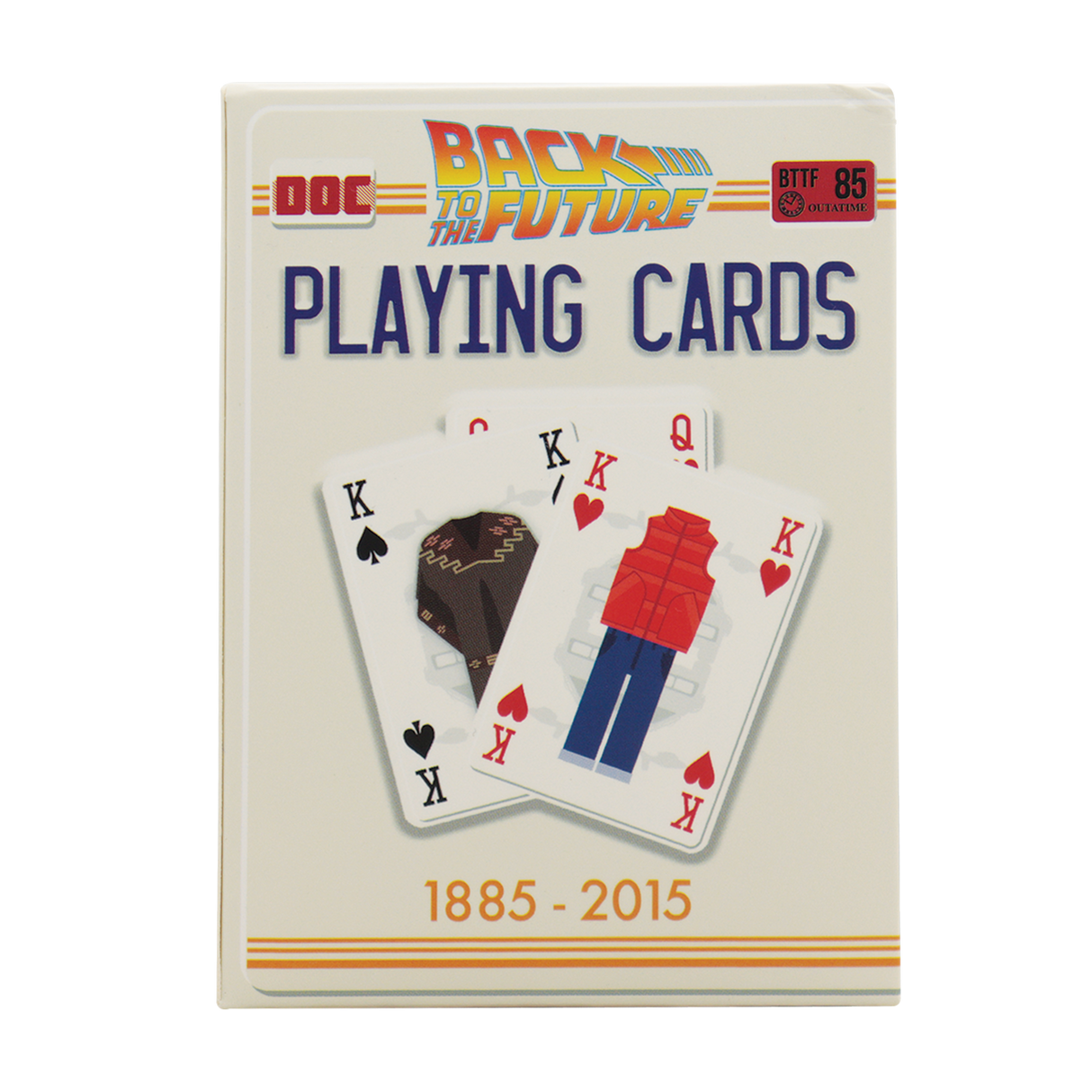 Fanattik Back to the Future Playing Cards