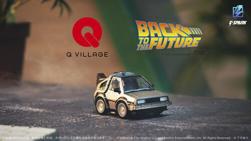 Q VILLAGE Back to the Future Time Machine Part 1
