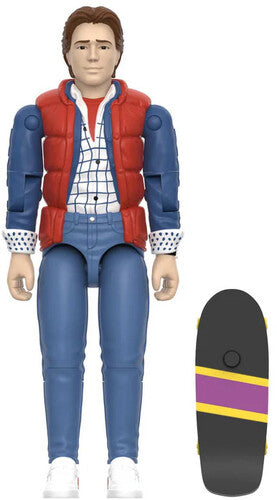 ReAction Back to the Future ReAction+ Wv1 Marty McFly '85 3¾-inch Retro Action Figure