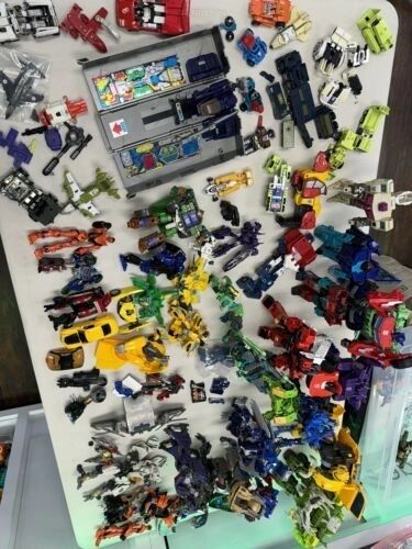 Vintage G1 Transformers Lot Broken Assorted GoBots Robots Optimus Armada Parts
