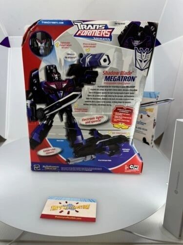 2008 TRANSFORMERS ANIMATED LEADER MEGATRON! With Instructions And Cannon!
